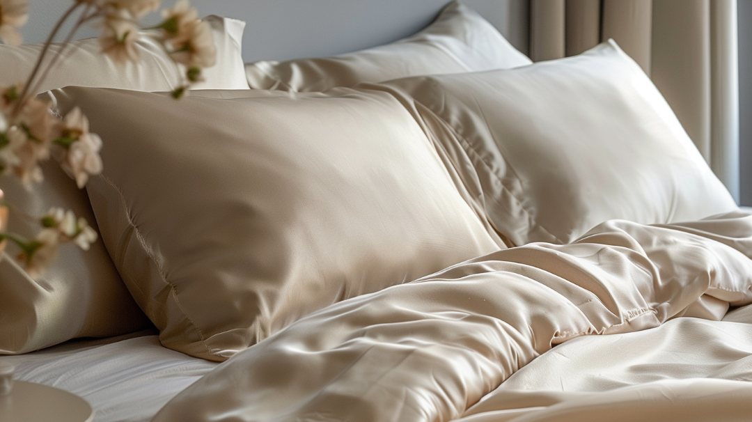 Šilkinio pagalvės užvalkalo nauda miegui ir sveikaitai