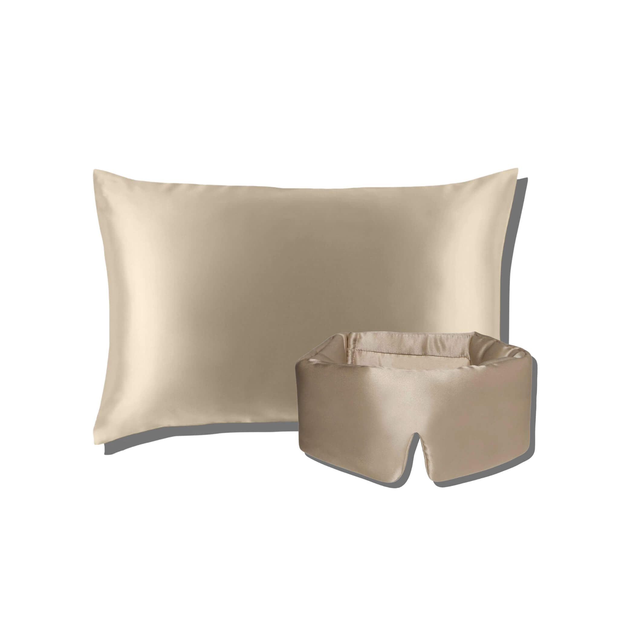 šilko rinkinys šilkinis pagalvės užvalkalas ir šilkiniai miego akiniai